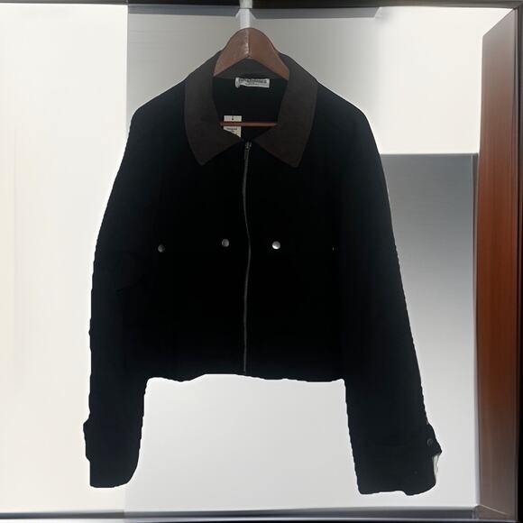 No Boundaries Barn Jacket Corduroy Collar Full Zip Pockets Chore Trucker XXL - Picture 1 of 10